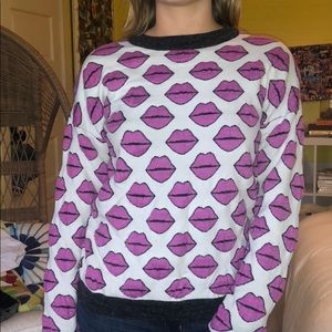 ASOS Lips Sweatshirt